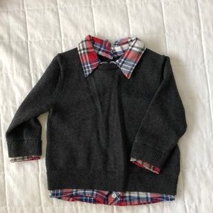 Gray Baby Gap sweater